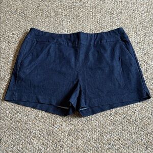 New York & Company Dark Blue Jean Shorts